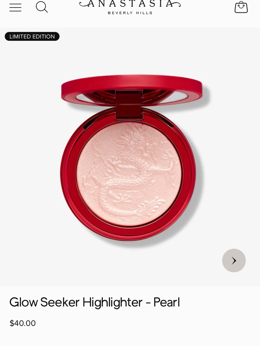 Anastasia Beverly Hills Glow Seeker Highlighter - Pearl Pink